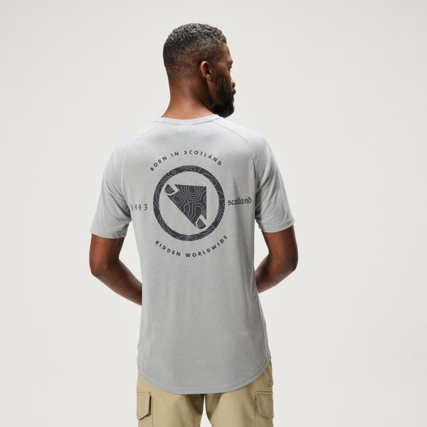 Endura Men's Loop S/S Tech Tee - Dreich Grey
