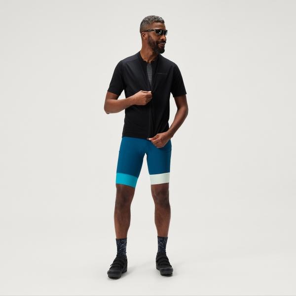 Endura Men's Loop S/S Zipped Jersey - Black