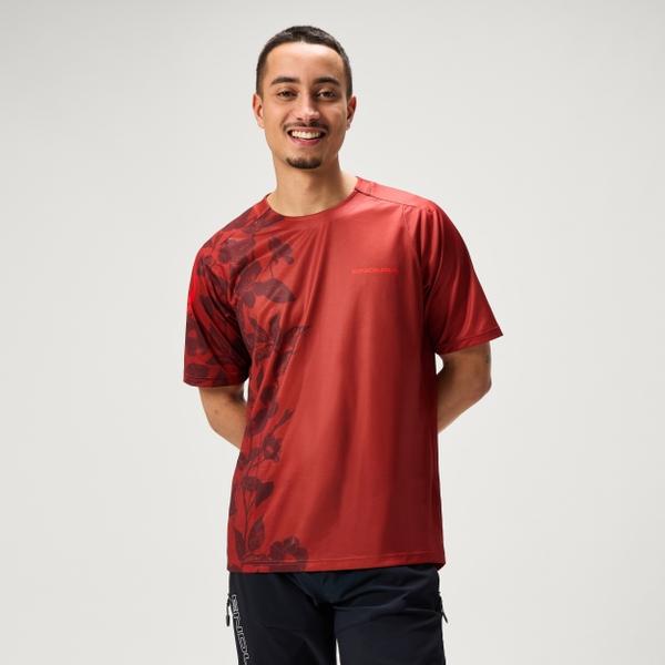 endura Men's Ltd Botanic Print S/S Tee - Brick