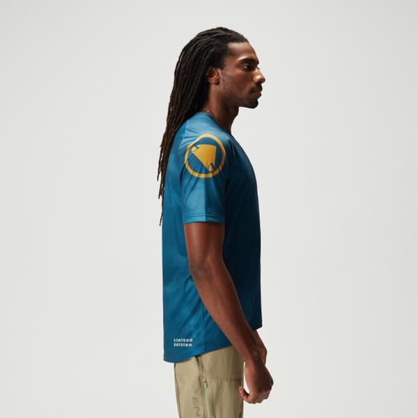 Endura Men's Ltd Cloud Tee Ltd - Blue Steel
