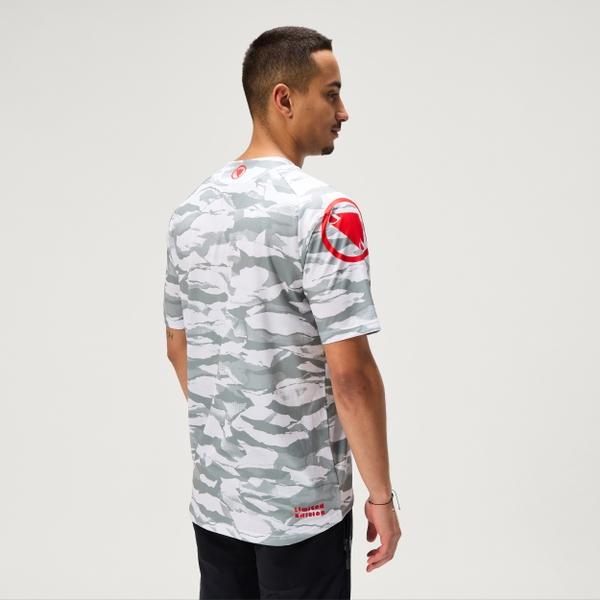 Endura Men's Ltd Mountain Camo S/S Tee - Haar Grey