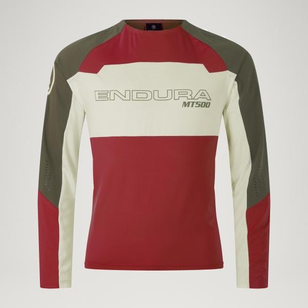 endura Men's MT500 Burner Lite L/S Tee - Brick