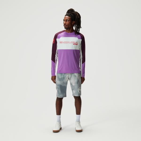 Endura Men's MT500 Burner Lite L/S Tee - Thistle