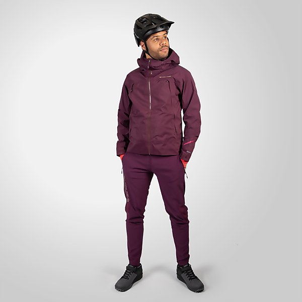 Endura Men's MT500 Waterproof Jacket II - Aubergine