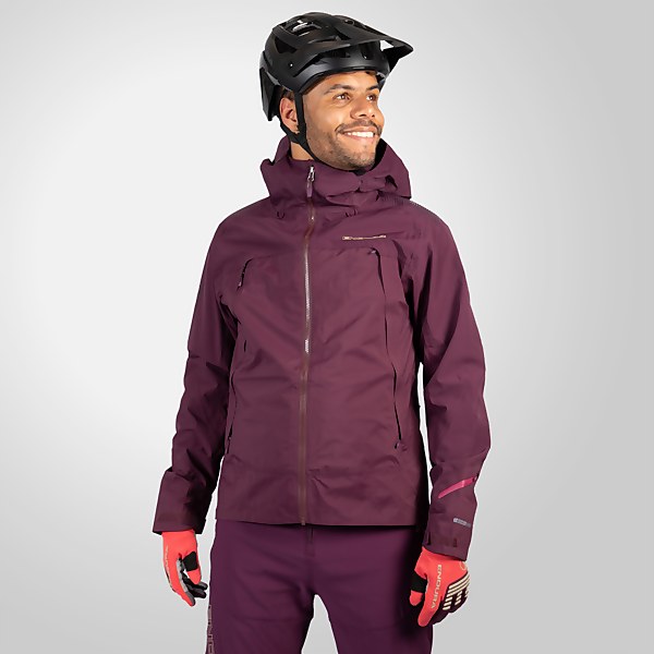 endura Men's MT500 Waterproof Jacket II - Aubergine