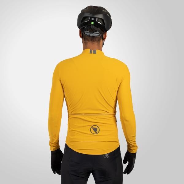 Endura Men's Pro SL L/S Jersey II - Mustard Yellow