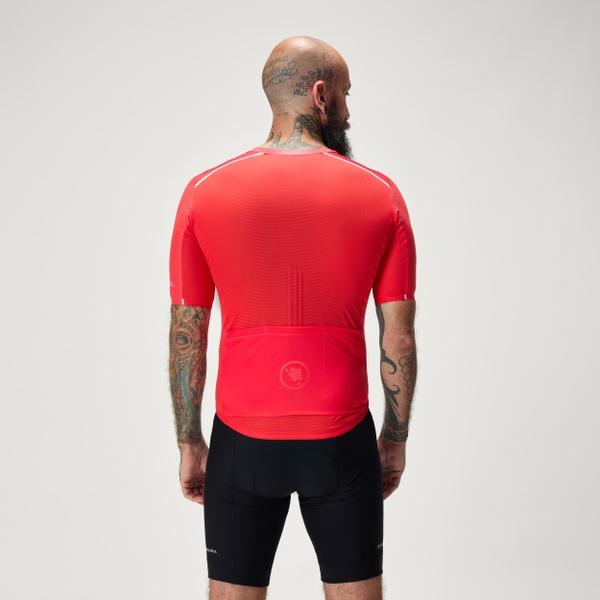 Endura Men's Pro SL Race S/S Jersey - Pomegranate