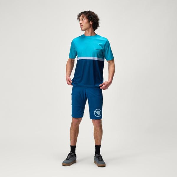Endura Men's SingleTrack Core Tee II - Blueberry