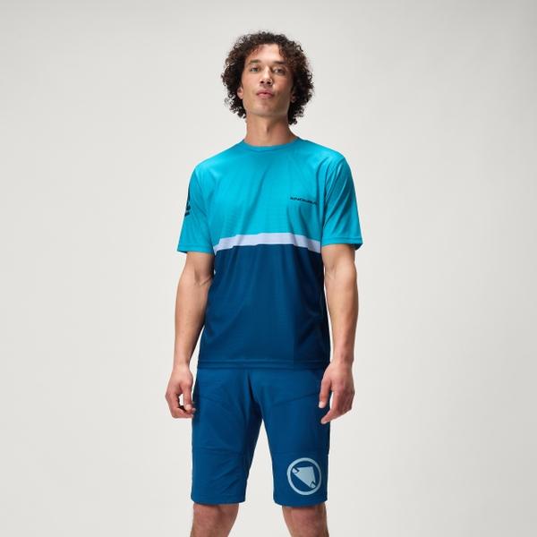 endura Men's SingleTrack Core Tee II - Blueberry