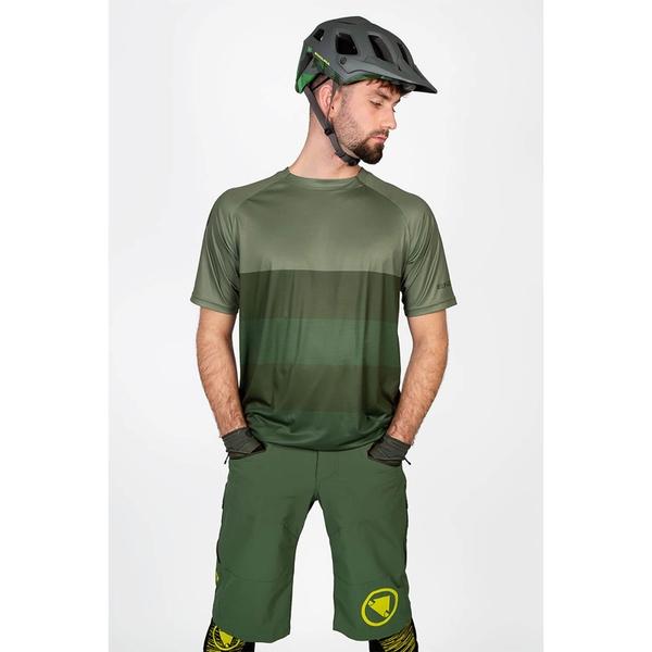 Endura Men's SingleTrack Core Tee - Olive Green