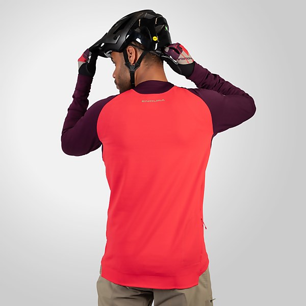 Endura Men's SingleTrack Fleece - Aubergine