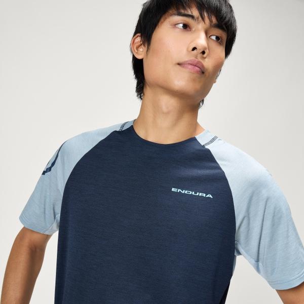 endura Men's SingleTrack S/S Tee - Ink Blue