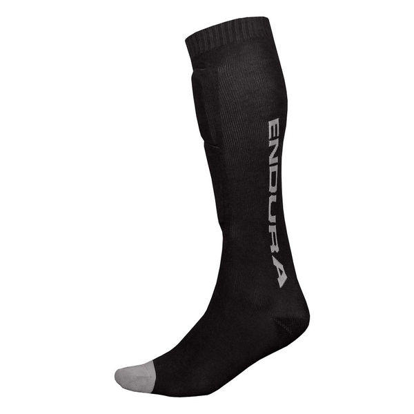 endura Men's SingleTrack Shin Guard Sock - Black