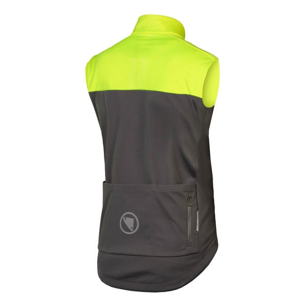 Endura Men's Windchill Gilet II - Bright Yellow