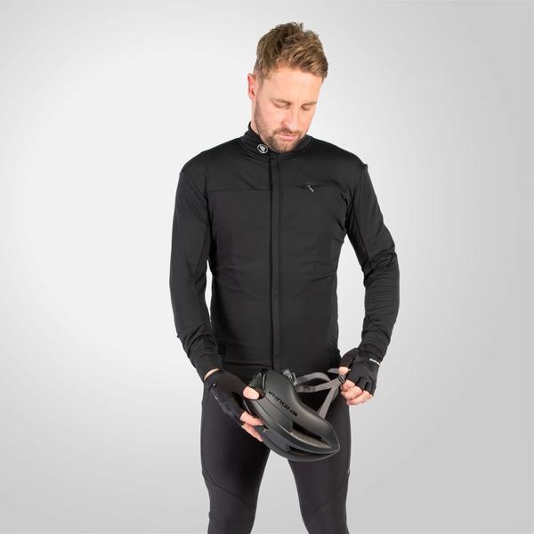 Endura Men's Xtract Roubaix L/S Jersey - Black