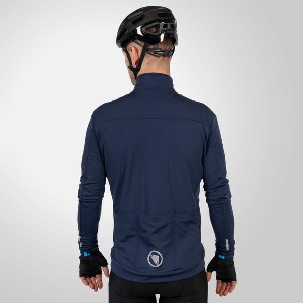 Endura Men's Xtract Roubaix L/S Jersey - Navy
