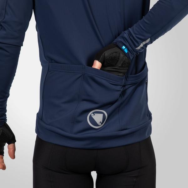 Endura Men's Xtract Roubaix L/S Jersey - Navy