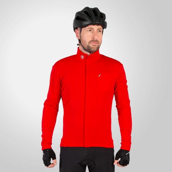 endura Men's Xtract Roubaix L/S Jersey - Red