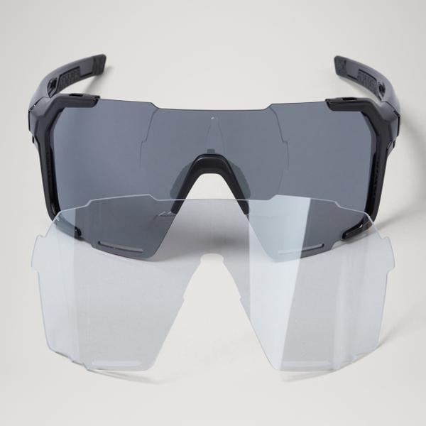 Endura SingleTrack Frameless Glasses - Black