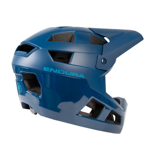 Endura SingleTrack Full Face Helmet - Blueberry