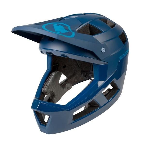 endura SingleTrack Full Face Helmet - Blueberry