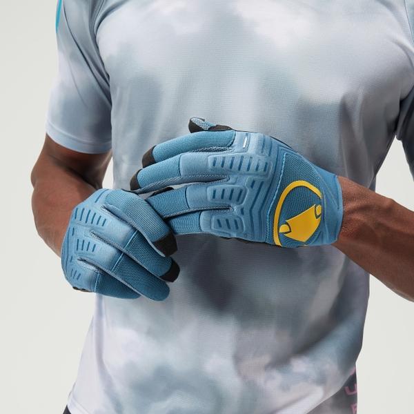 Endura SingleTrack Gloves II - Blue Steel