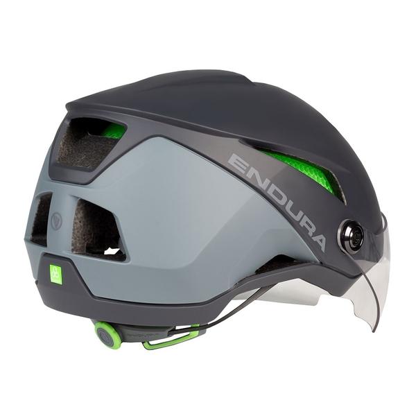 Endura SpeedPedelec Visor Helmet - Grey