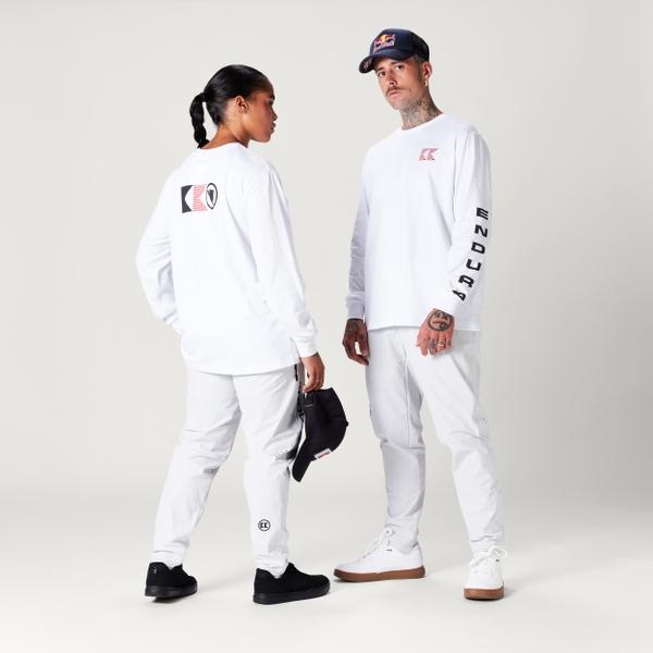 Endura Unisex Kriss Kyle Long-Sleeve Tee - White