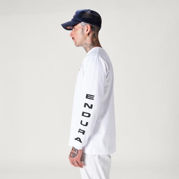 Endura Unisex Kriss Kyle Long-Sleeve Tee - White