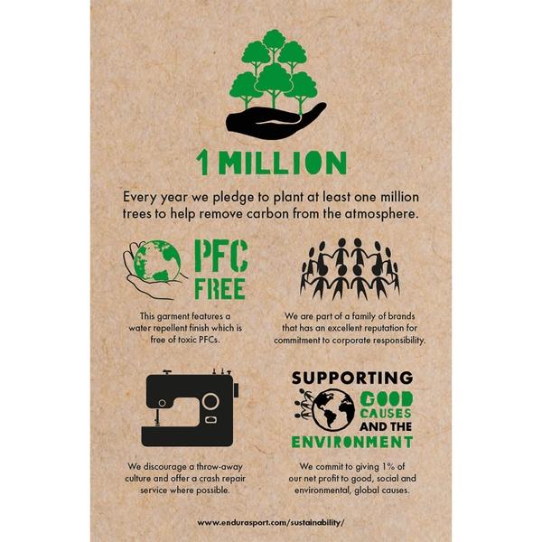 Endura Unisex Original Carbon Tee - Black