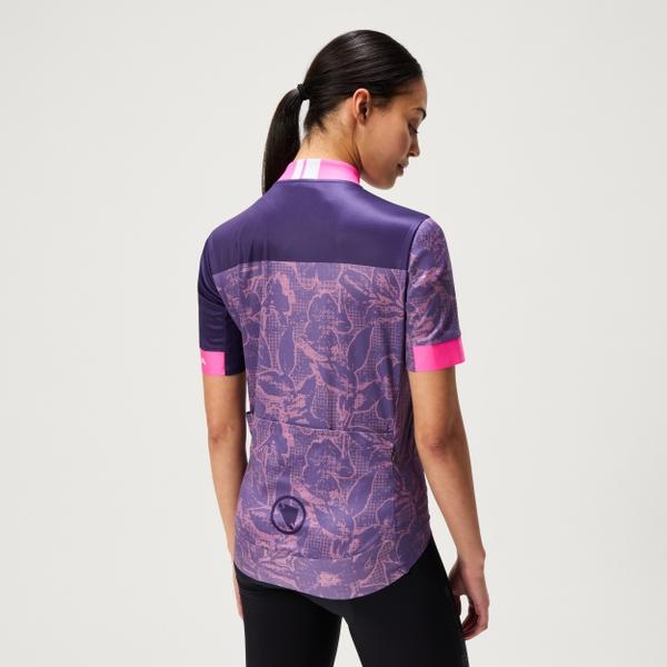 Endura Women's FS260 Floral S/S Jersey - Bramble