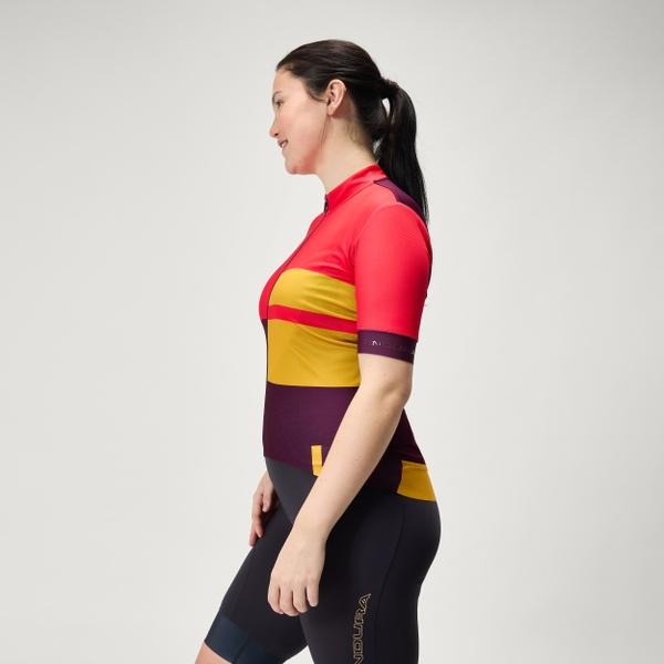 Endura Women's FS260 Print S/S Jersey - Pomegranate