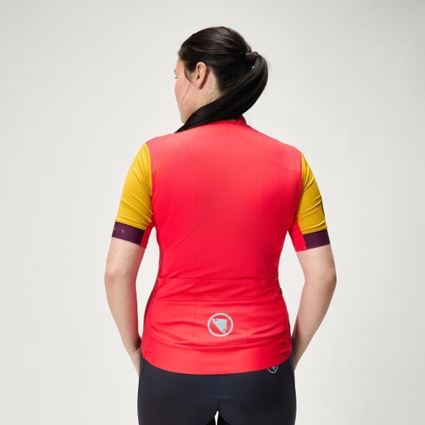 Endura Women's FS260 S/S Jersey - Pomegranate