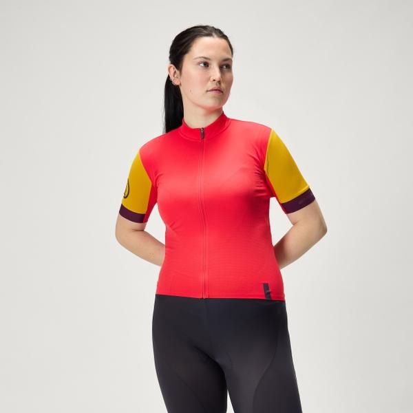 endura Women's FS260 S/S Jersey - Pomegranate