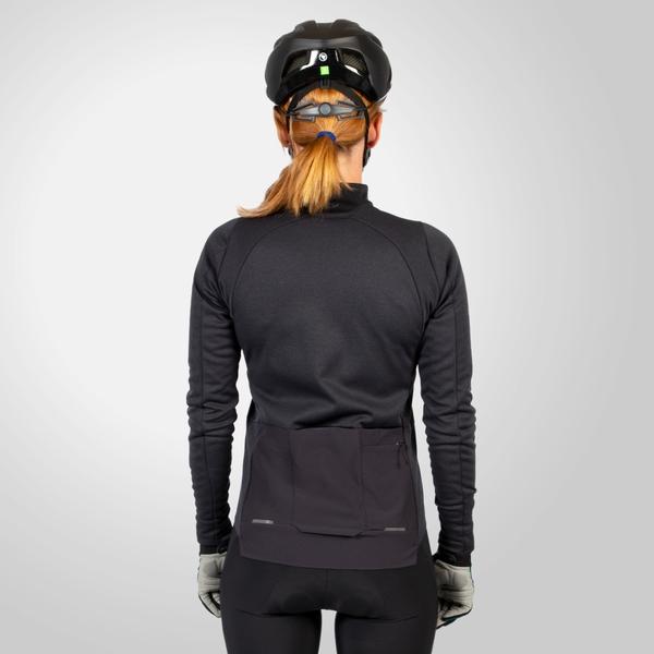 Endura Women's GV500 L/S Jersey - Black