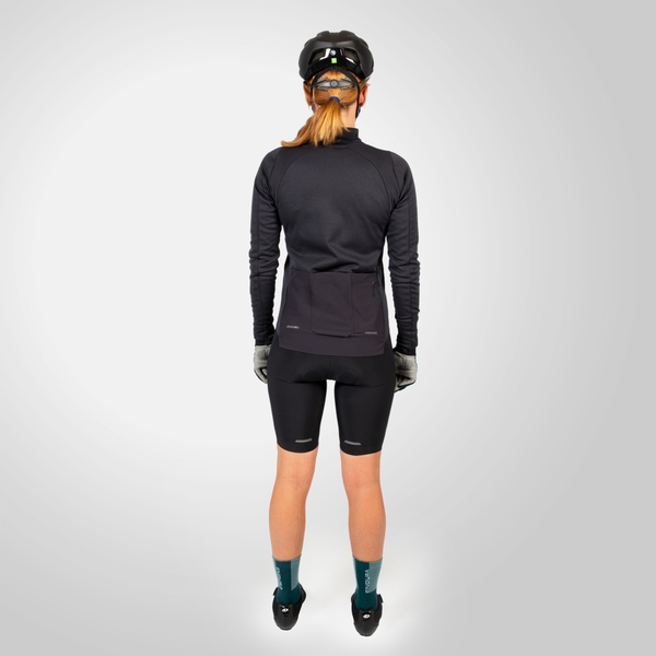 Endura Women's GV500 L/S Jersey - Black