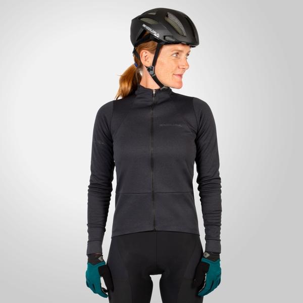 endura Women's GV500 L/S Jersey - Black