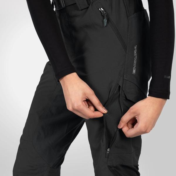 Endura Women's Hummvee 3/4 Shorts (With Liner) - Black