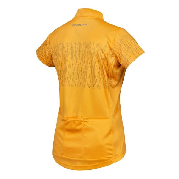 Endura Women's Hummvee Ray S/S Jersey - Saffron