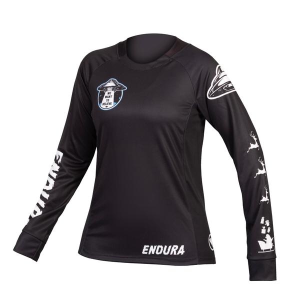 endura Women's Ltd 'Believe' Jersey - Alien Black