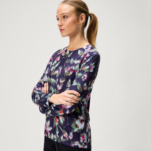 Endura Women's Ltd Floral L/S Tee - Bramble