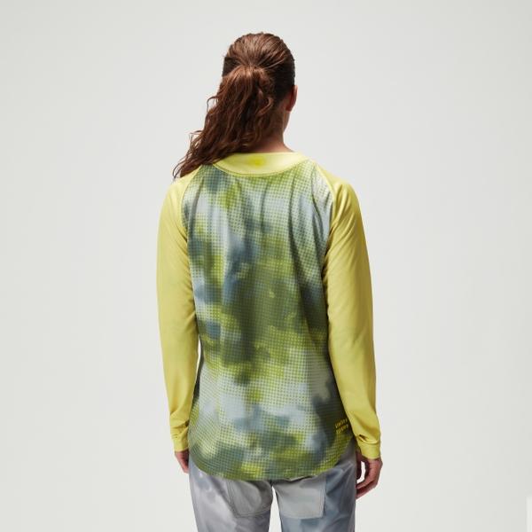 Endura Women's Ltd Pixel Cloud L/S Tee - Sulphur