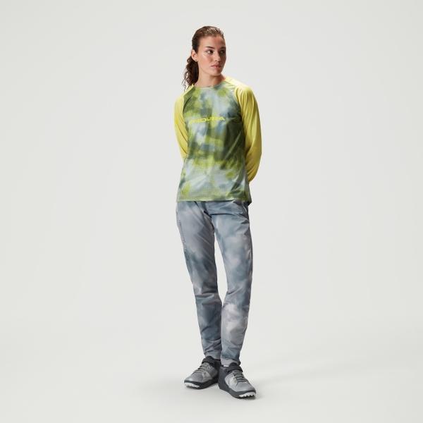 Endura Women's Ltd Pixel Cloud L/S Tee - Sulphur