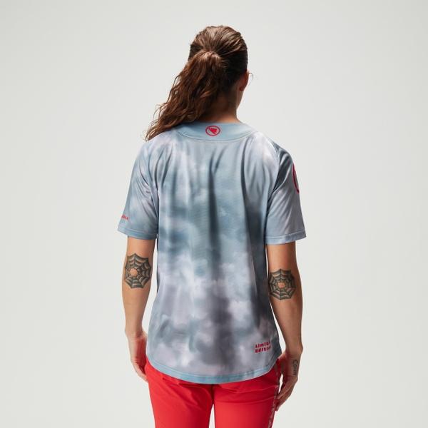 Endura Women's Ltd Pixel Cloud S/S Tee - Dreich Grey
