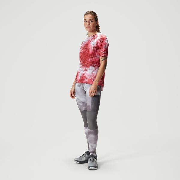 Endura Women's Ltd Pixel Cloud S/S Tee - Pomegranate
