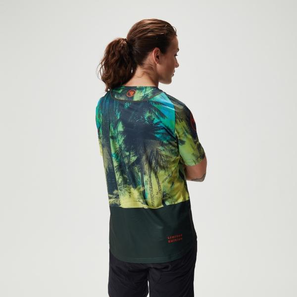 Endura Women's Ltd Tropical S/S Tee - Ghillie Green