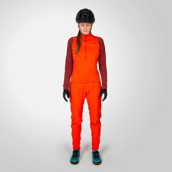 Endura Women's SingleTrack Fleece - Paprika