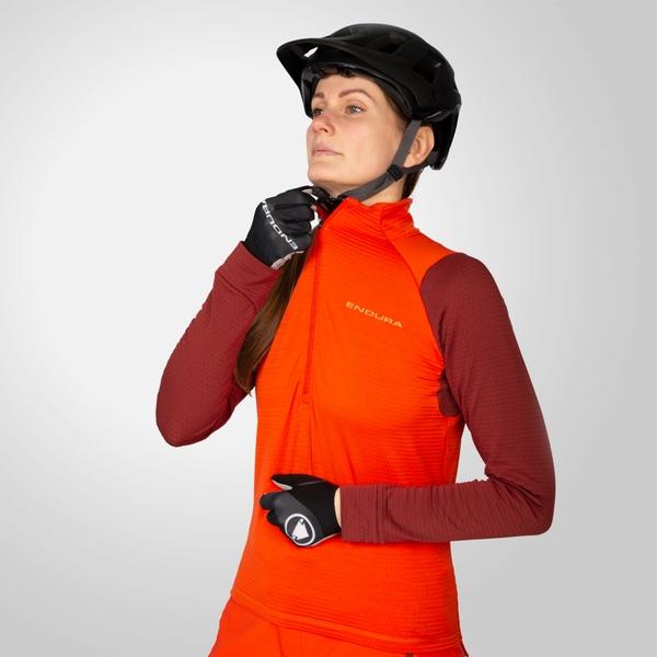 endura Women's SingleTrack Fleece - Paprika