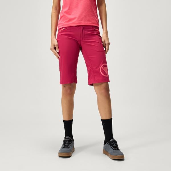 endura Women's SingleTrack Lite Shorts - Berry