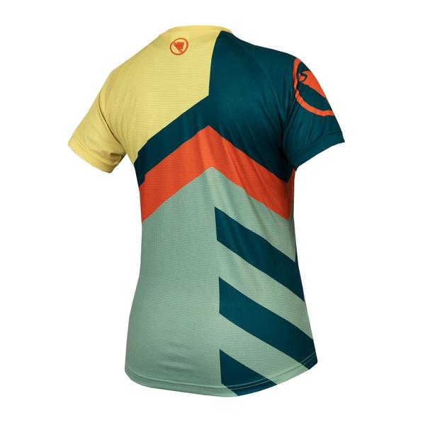 Endura Women's SingleTrack Print Tee LTD - Deep Teal